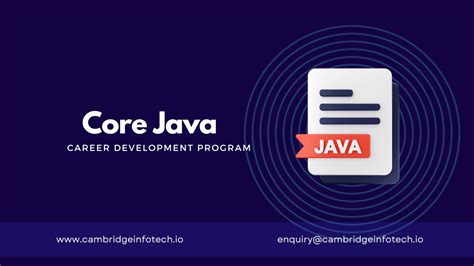 Core Java – ACE Digital Infotech.